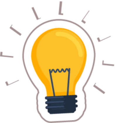 Lightbulb Flat Icon